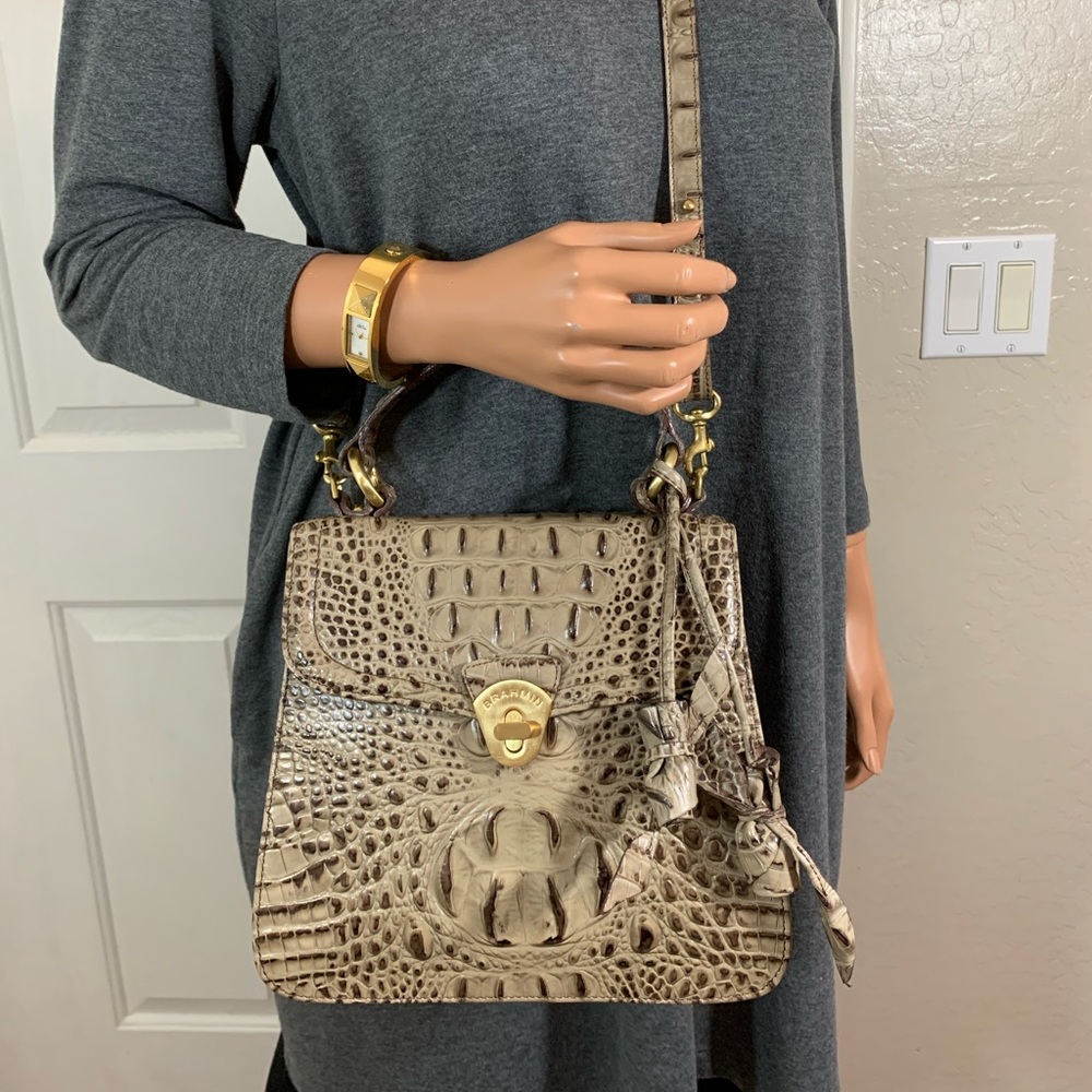 NWOT Beautiful Brahmin Clay MELBOURNE VITTORIA ROSE